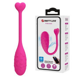 Pretty Love Fisherman Vibrating Egg with App Global Remote Control Series Pink