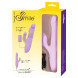 Sweet Smile Thrusting Pearl Vibrator Purple