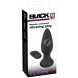 Black Velvets Remote Controlled Silicone Vibrating Plug