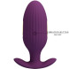 Pretty Love Jefferson Electroshock Anal Plug Global Remote Control Series Purple