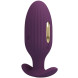 Pretty Love Jefferson Electroshock Anal Plug Global Remote Control Series Purple