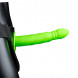 Ouch! Glow in the Dark Twisted Hollow Strap-on 8